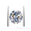 1ct d couleur vvs modesanite lâche diamant blanc